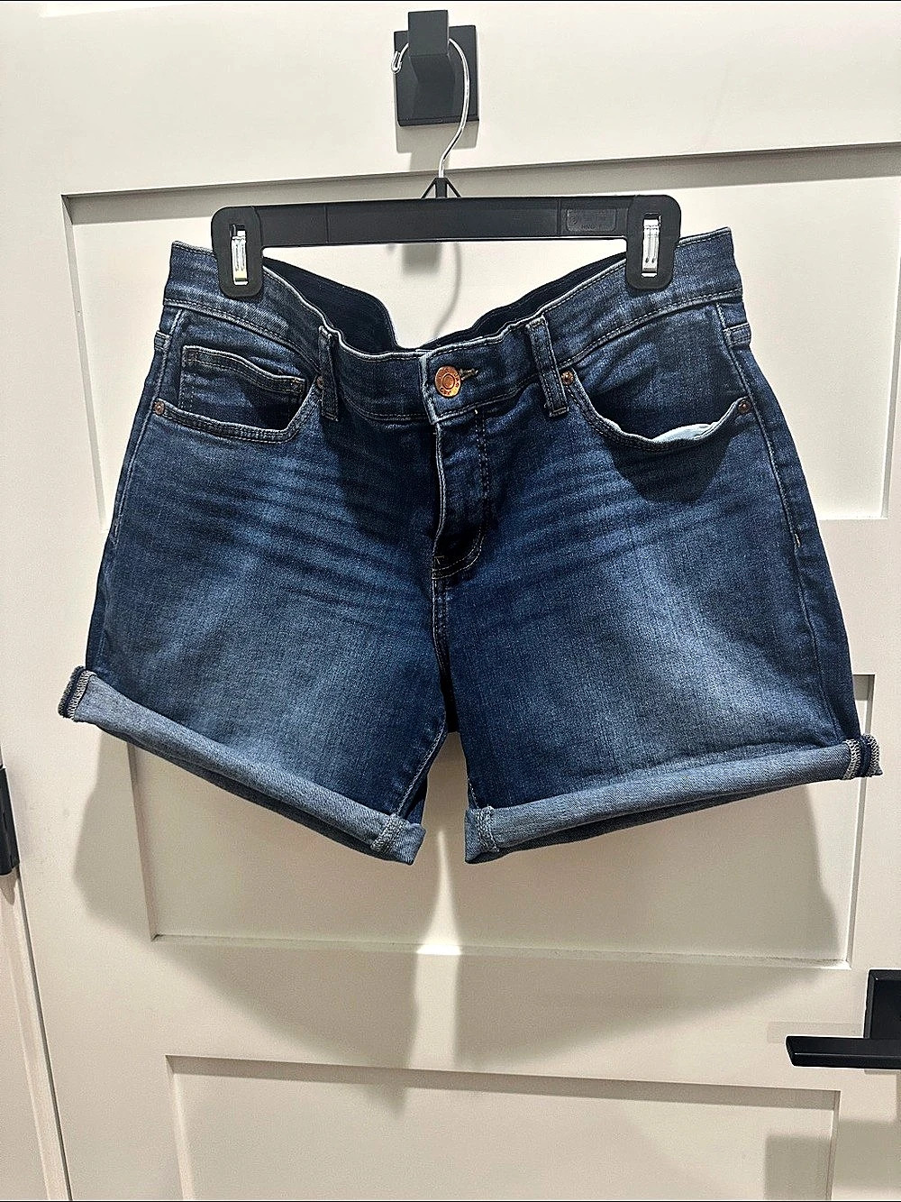 Jag Denim Jean Shorts Blue Size 10 Like New